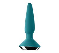 Satisfyer Plug anal vibrant Plug-ilicious 1 – connecté, silicone doux, étanche – Vert