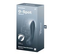 Satisfyer Point G Wave 4 Vibromasseur | Outil de Bien-être Féminin | Gode Vibro Masseur en Silicone | Stimulateur étanche Sex Toýs Femme | Sex-Toys