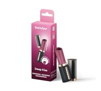 Satisfyer Pro 2 Kiss 3D Air Pulse Vibromasseur à rouge à lèvres Black 11,5 cm