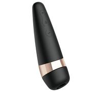 Satisfyer Pro 3+ - stimulateur clitoridien étanche rechargeable - noir