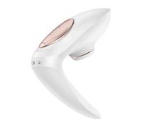 Satisfyer – Vibromasseur pour couple Pro 4 – Ondes d'air – 11,5 cm – Blanc