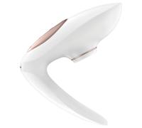 Satisfyer Pro 4 Couples - vibromasseur couple à ondes d’air rechargeable - blanc