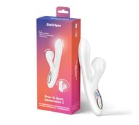 Satisfyer - Vibromasseur Pro+ G-Spot Rabbit - Aspirateur clitoridien - 11 niveaux - étanche (IPX7)