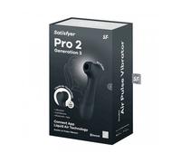 Satisfyer Pro2 Generation3 Double Air Pulse Vibrator APP Black 1 Unité