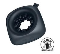 Satisfyer Ring Stroker - masturbateur vibrant noir rechargeable