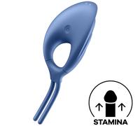 Anneau Vibrant Satisfyer Swordsman - Couleur : Bleu