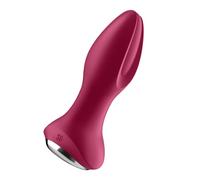 Satisfyer Rotator Plug 2 Bordeaux Plug Anal Vibrant Connecté