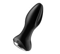 Plug Anal Vibrant Connecté Satisfyer Rotator Plug 2 - Couleur : Noir
