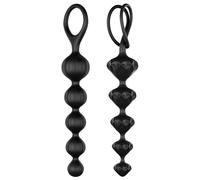 Satisfyer - Set Boules Anales en Silicone Souple - Noir