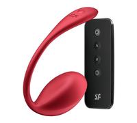 Satisfyer Stimulateur Point G Shiny Petal Connect Bluetooth App Rechargeable Étanche Rouge