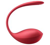 Satisfyer Shiny Petal - œuf vibrant télécommandé - silicone rouge