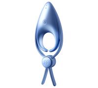 Satisfyer Sniper - anneau pénien vibrant rechargeable - silicone bleu