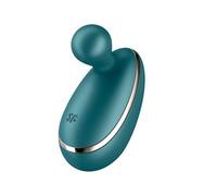 Satisfyer, vibromasseur, vibromasseur à poser, Spot On 1, 7,5 cm, pointe de stimulation flexible, silicone respectueux du corps, étanche (IPX7), couleur:petrol