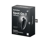Satisfyer Spot On 2 Vibromasseur Lay-On Noir 1 Unité