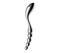 SATISFYER DILDO - Star Force 1 Godemichet Double en Acier Inoxydable