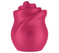 Satisfyer - stimulateur clitoridien langue rotative - silicone rose