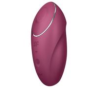 Satisfyer Tap & Climax 1 - 2en1 vibro et stimulateur clitoridien (rouge)