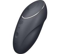 Satisfyer – Vibromasseur à poser Tap Climax 1 – Tapotement, étanche (IPX7) – Gris