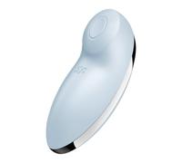 Satisfyer Tap & Climax 2 | 11 cm | Vibromasseur à poser avec fonction de tapotement | Deux moteurs à commande indépendante | Rechargeable | Étanche (IPX7)