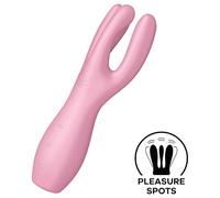 Satisfyer Threesome 3 - vibromasseur clitoridien (rose)