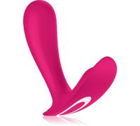 Satisfyer Vibromasseur portatif Top Secret - Bluetooth, 2 moteurs, silencieux - Rose
