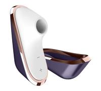 Satisfyer Vibromasseur Traveler – à poser, 11 modes d'ondes, stimulation clitoridienne, silencieux