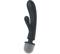 Satisfyer - Triple Lover Rabbit Vibrator Massager Grau