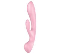 Satisfyer Triple Oh Vibrador Híbrido Rojo 1ud
