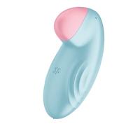 Satisfyer Tropical Tip - Vibromasseur intelligent pour clitoris (bleu)