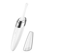 Satisfyer Stimulateur clitoridien Twirling Delight – Étanche IPX7, 40 programmes – Blanc