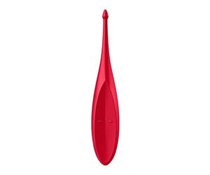 Satisfyer Twirling Fun Vibrateur | Sextoy étanche (IPX7) | rouge | Silicone doux pour la peau | Idéal pour la stimulation intime | Sex Toys Femme Étanche (IPX7) | 12 Programmes