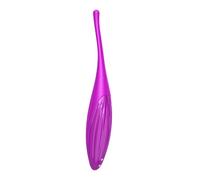 Satisfyer Stimulateur clitoridien Twirling Joy Tip – Connecté, Étanche IPX7, Violet