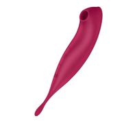 Satisfyer Twirling Pro Connect App Vibro-Masseur à Ondes de Pression | Silicone doux pour la peau | Silicone hypoallergénique | Jouet sexuel | Érotique