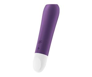 Satisfyer Ultra Power Bullet 2 Mini Gode Vibro Masseur Stimulation | Sextoy femme rechargeable | Silicone médical | Étanche | Sex-Toys rechargeable pour Femmes