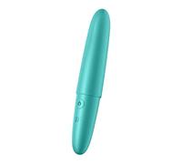 Satisfyer Stimulateur clitoridien Ultra Power Bullet 6 - 12 programmes étanche Turquoise