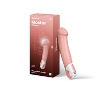 Satisfyer Vibromasseur Vibes Master - Point G, rechargeable, étanche (IPX7) 22,5 cm couleur chair