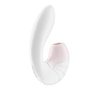 Satisfyer – Vibromasseur Supernova – Ondes de pression et vibrations – Point G et clitoris – Blanc