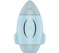 SATISFYER VIBRATOR - Mission Control Bleu Petit Vibrateur Double Impulsion