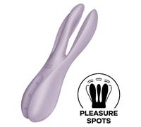 SATISFYER VIBRATOR - Vibrateur Threesome 2 Violet