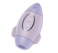 Satisfyer Vibro-masseur Mission Control Double Air Pulse – 12 programmes, IPX7, Violet 1 unité