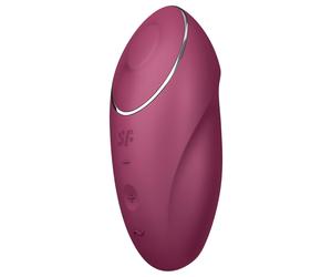 Satisfyer - Vibromasseur 2 en 1 et stimulateur clitoridien - Rouge