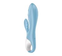 Satisfyer Vibromasseur Air Pump Bunny 4 Rabbit Bleu Clair | Sextoys femme