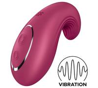 Satisfyer - vibromasseur clitoridien rechargeable - rouge