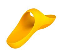 Satisfyer, vibromasseur, vibromasseur digital Teaser, avec batterie, silicone médical, 12 cm, couleur:jaune