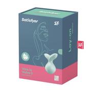 Satisfyer Viva La Vulva 3 Vibrateur Lay-On Vert 1ut
