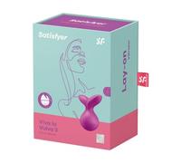 Satisfyer Viva La Vulva 3 Vibrateur Lay-On Violet 1 Unité