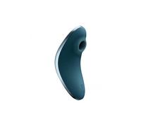 Satisfyer Stimulateur et vibromasseur Vulva Lover 1 – Ondes de pression, silicone, étanche Bleu