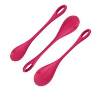Satisfyer YONI POWER 1 TRAINING haltères vaginaux Red 3 pcs