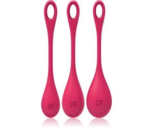 Satisfyer YONI POWER 1 TRAINING haltères vaginaux Red 3 pcs