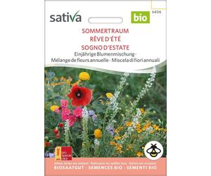 Sativa Mélange de Fleurs Annuelles Bio "Rêve d'Été" - 1 sachet